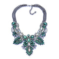 New Arrival Luxury Women Jewelry Gift Party Wedding Carnival Necklace Diamond Crystal Rhinestone Pendant Necklace