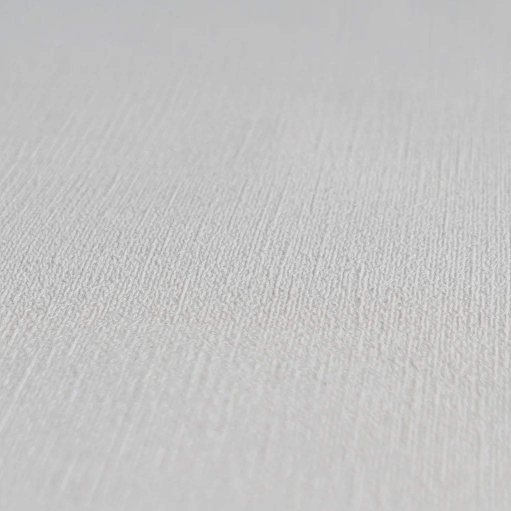 Made Germany Non Woven Vinyl Wallpaper Solid Plain Grey Light Grey Abrasion-Resistant Light Resistant Living Room Hotel School