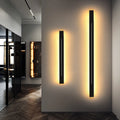 Modern Minimalist Long Wall Lamp Nordic Led Wall Light Decor Living Room Bedroom Bedside Lamp Indoor Art Home Lighting Luminaire