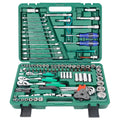 121pcs Carbon Steel Tools Box Set Mechanic Hand Tool Kit Household Car Truck Vehicle Repair Hand Socket Tool Set