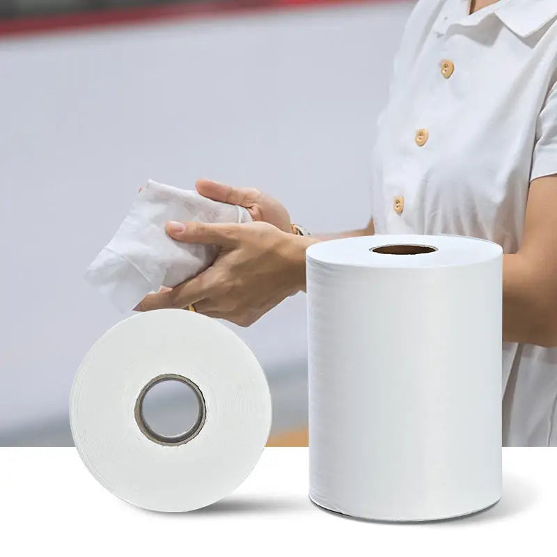 Disposable Non Woven Cleaning Wipes Dry and Wet Cloth in Roll Lazy Rags Reusable Clean Cloth Nonstick Wiping Rags