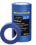 14 Days Uv Resistant Crepe Paper Masking Tape Decorative Tape Blue Painter's Tape Adhesive for General Purpose