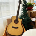 Smiger New Cutaway High Quality Solid Top Electric Acoustic Guitar for Sale