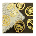 Key Love Tower Animal Hollow Bookmark Gold Plated Metal Bookmark Book Markers for Book Page