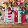 Christmas Socks Gift Custom Packing 3D Animals Deer Penguin Snowman Gift Box Women Mens Winter Santa Claus