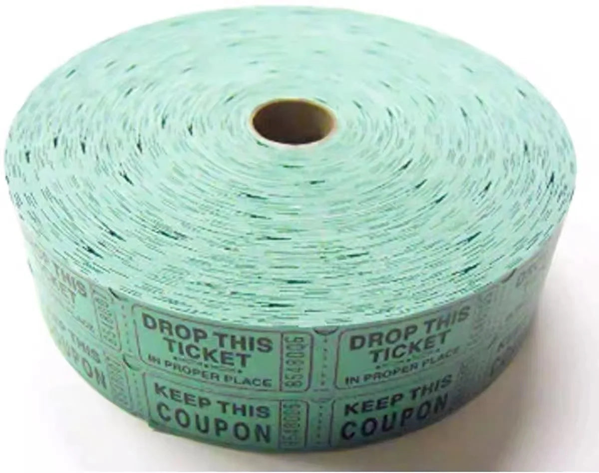Arcade Redemption Game Customized Lottery Ticket Raffle Ticket Factory Price Wood Free Coin Operated Amusement Ticket
