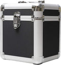 RC80 Luxury Portable Vinyl Record Storage and Carrying Case 12-Inch Plate Case for Easy Organization and Transport