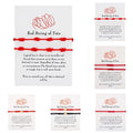 Red String of Fate Bracelet Adjustable Knot Couple Friendship Gift for Him Her Destiny Luck Jewelry