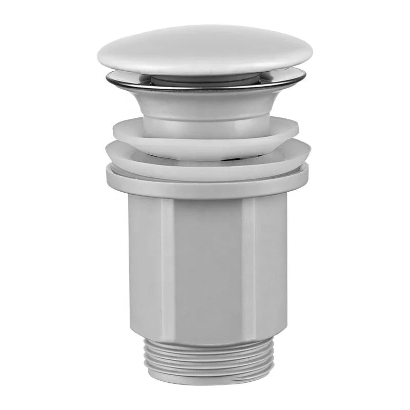 90mm Modern Chinese Pop-up Sink Drainer Chrome-Plated Basin with Floor Drain Bathroom Use Plastic Material Waste Function