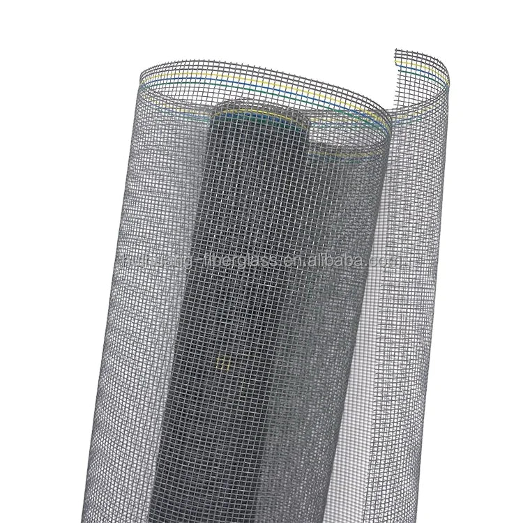 Factory Fire-Proof Washable Mosquito-proof Window Screen Net Fiberglass Mesh 18x16 in Roll for Office/Hotel/Apartment