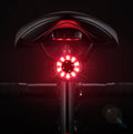 ROCKBROS Cycle Taillight Colorful USB Charging Safety Warning Cycling Light Bicycle Tail Light Bike Rear Light