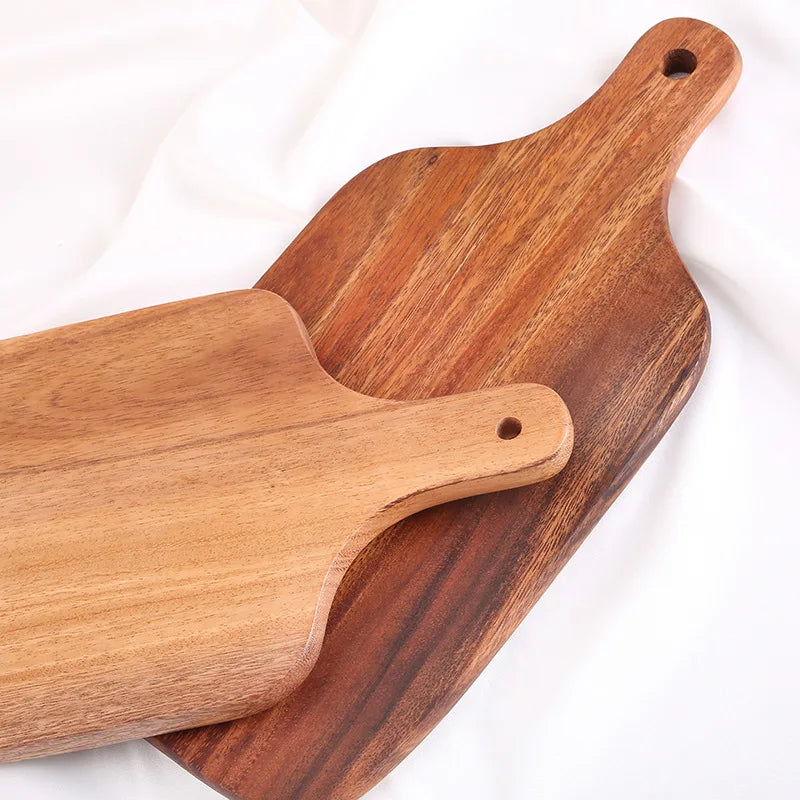 Acacia Wood Whole Wood Double Sided Chopping Board Home Fruit Cutting Board