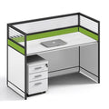 Office Furniture Screen Partition Desk Administrative Office Staff 2 Scranecombination Workstation Desk for Sale