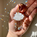 Trendy Gothic Style Gothic Stud Dangle Rain Drop Earrings Fashion Hippie Hoop Cloud Raindrop Flower Jewelry for Women Party