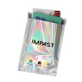 Metallic Rainbow Mailing Plastic Bag Packaging Mailer Bag Holographic Shipping Bags Custom Logo