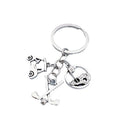 Creative Golf Ball Game Key Chain Fashion Sports Series Keychain Pendant Male Gift I Love Golf Keychain