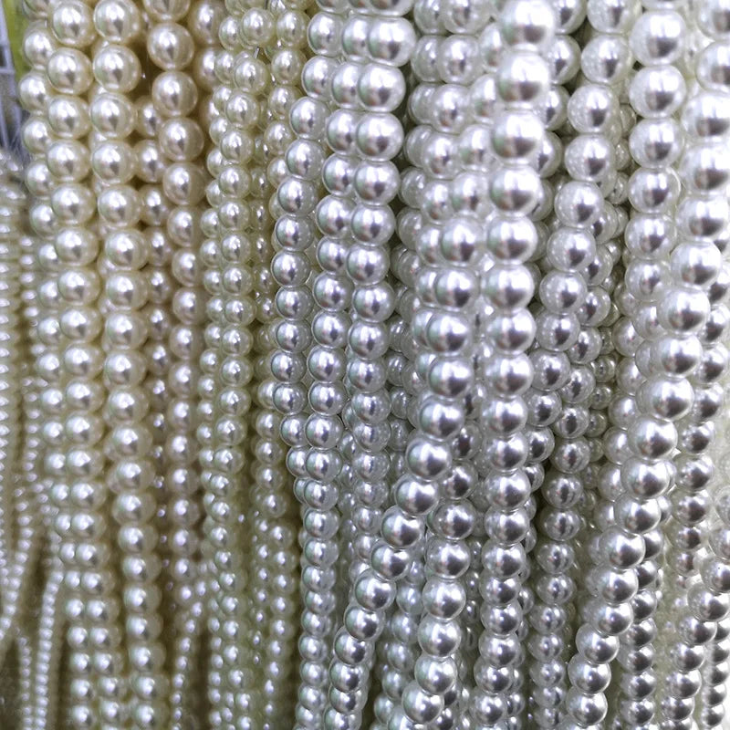 Abs Pearl Beads Plastic Pearl Beads Wholesale for Jewelry Making