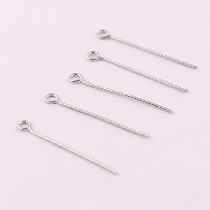 Cheap Price Silver Color Small Metal Jewelry Eye Pin Jewelry Making Pin Needles
