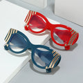 Classics Metal Decoration Spectacle Frames Optical Eye Retro Optical Square Big Cat Eye Computer Optical Frame Full Rim Eyewear