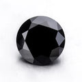Starsgem Black Moissanite 6.5mm Artificial Diamonds 1ct Loose Black Moissanite Price