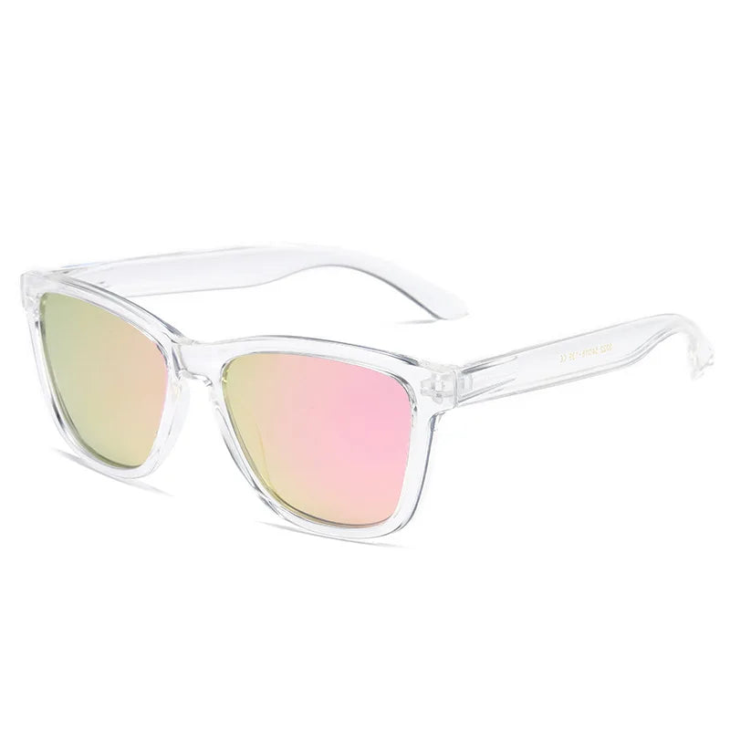 Wholesale Custom Logo Polarized Fashionable Sunglasses Square Sunglasses Men's and Women's Uv400 Resistant Sunglasses