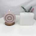 Early Riser Torus Shape Candle Mold Torus Shape Silicone Mold Garden Ornaments Scented Candle Home Decor Desktop Ornament