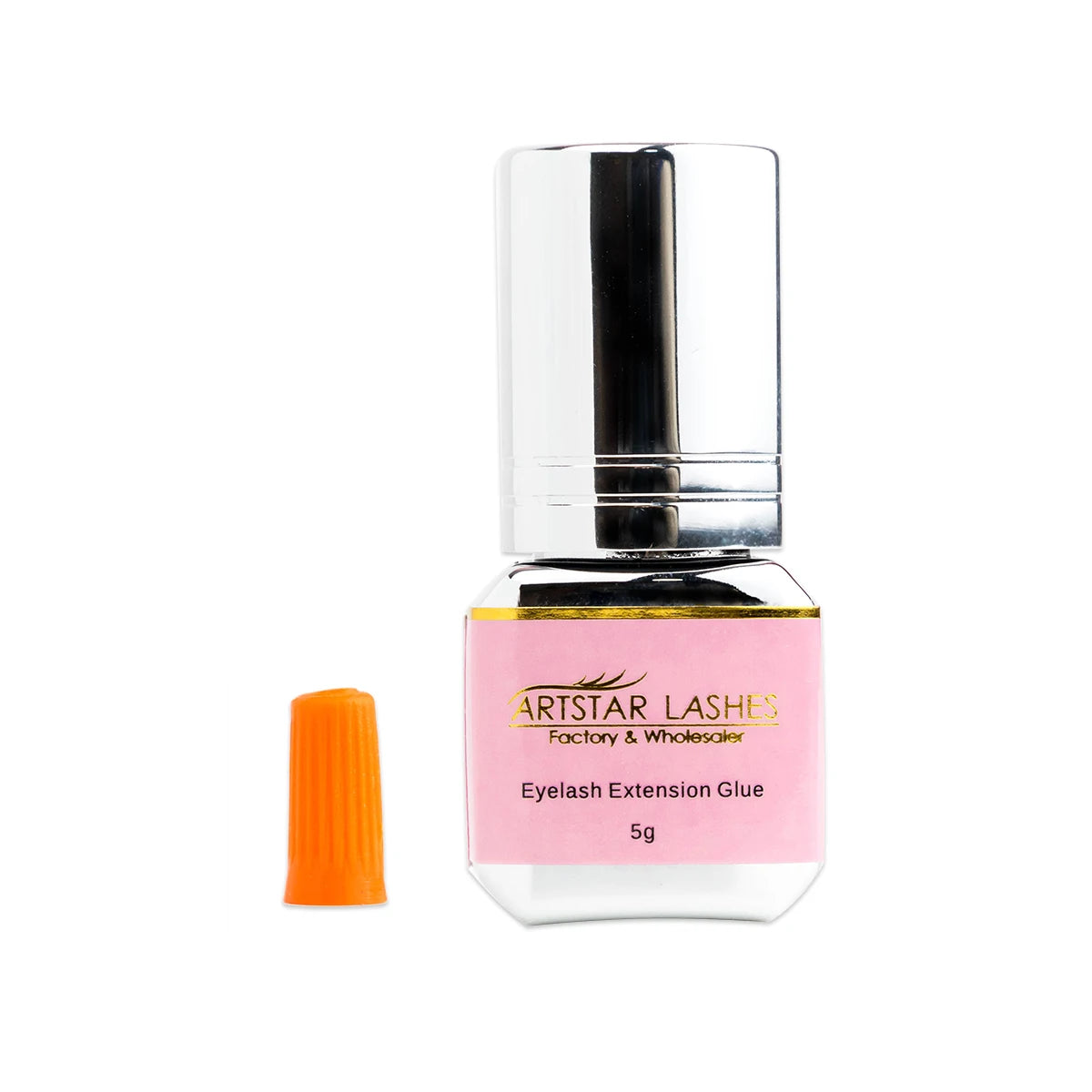 Eyelash Glue 1s 2s Dark-Black Waterproof Fast Drying Eyelash Extension Glue Makeup Adhesive Lash Eyelash Extension Glue for Lash