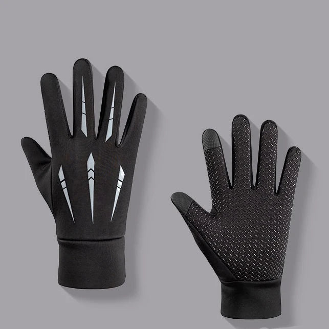 Winter Cycling Gloves With Wrist Support Touch Screen Bicycle Motorcycle  Gloves Windproof Bike Full Finger Outdoor Sports