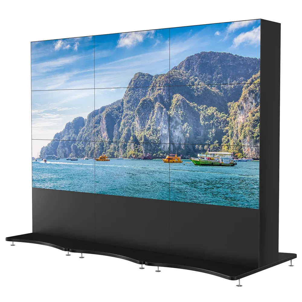 55 Inch Indoor Lcd Screen Wall Mounted 1x4 2x4 3x4 Panel Advertising Display LCD Video Wall