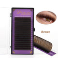 SP EYELASH Premium 0.07 Color Volume Cashmere D Curl Individual Eyelash Extension Brown Lash Extension
