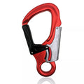 CLIWIZ New Lock Carabiner 35kN Aluminum Alloy Swivel Lightweight Outdoor Rock Climbing Safety with CE/UIAA