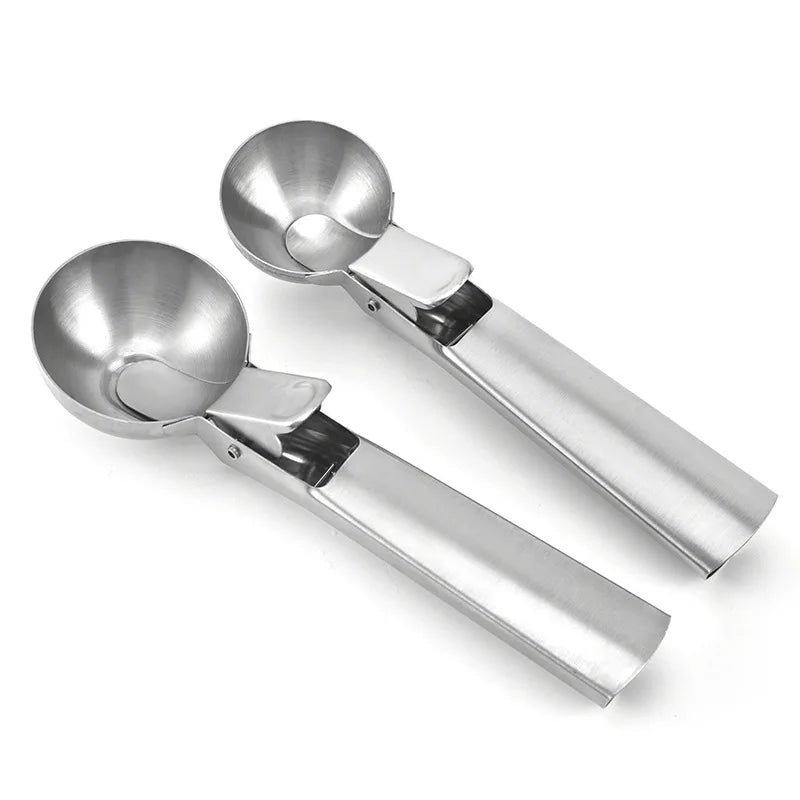 Ice Cream Scoop Shovel Stainless Steel Anti-Freeze Handle Good Quality Metal Ice Cream Tools