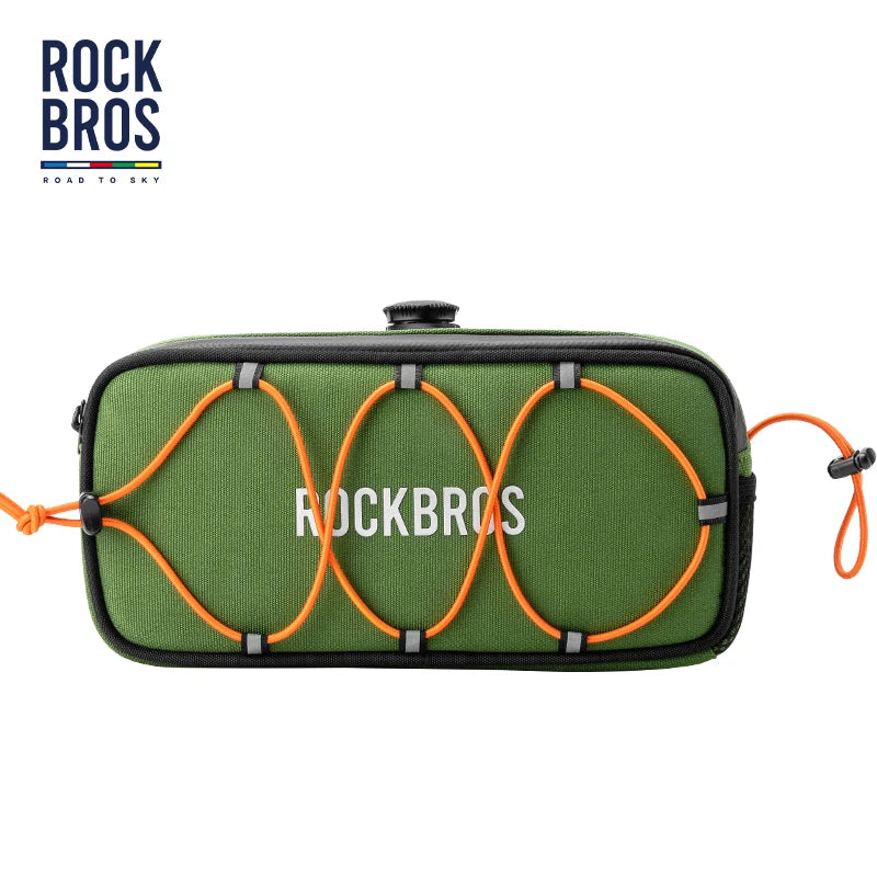 ROCKBROS ROAD to SKY Outdoor Waterproof Bicycle Bags Cycling Handlebar square Bag Road Bike Handlebar Bag