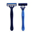 Disposable Razor Triple Stainless Steel Blade With Lubricating Strip Shaving Razors