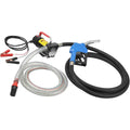Bomba Surtidor 12/24V Para Gasoil Kit Completo Con Pistola Y Mangueras- 175W 45L/Min