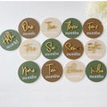 Acrylic Arch Baby Milestones Baby Age Photo Prop Photoshot Newborn Acrylic Circle Baby Milestones