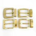Deepeel YK014 40mm Solid Brass Belt Buckles Garment Accessories Two or Three Piece Solid Brass Belt Buckle