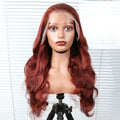 #33 Colored Body Wave Lace Front Wig 13x4 Transparent Lace Front Human Hair Wigs Pre Plucked Brazilian for Black Women