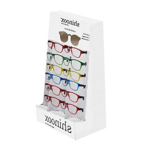 Free New Design Floor Display Stand for Cardboard Glasses for Mall Counters and Store Displays