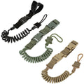 Outdoor Tactical Slings Anti-lost Adjustable Spring Sling Bungee Loss-proof Lanyard Anti-dropping Security Sling Hanger
