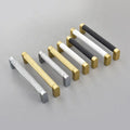 Hot Sale Furniture Wardrobe Cupboard Long Solid Brass Cabinet Handle Knurled Drawer Knob