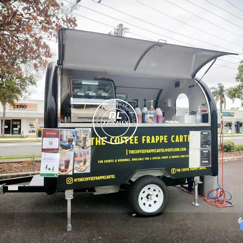 Outdoor Popular Food Vending Carts Mobile Food Kiosk Outdoor Commercial Street Pineapple Juice Kiosk