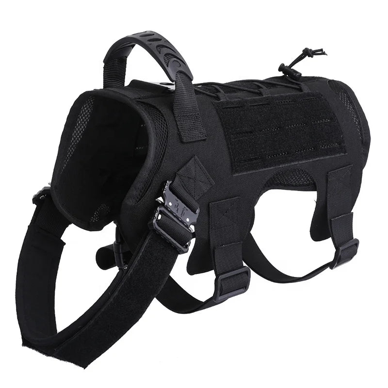 High Quality Custom Logo Luxury Wholesale Private Label Dog Harness Manufacturers Tactical Dog Harness