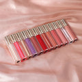 12 Hot Sell Colors High Quality Lip Gloss Shiny Finish Oil Lip Gloss Tubes Custom Label