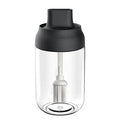 Spice Containers Glass Kitchen Glass Condiment Containers With Lids Spice Jars Small Spoons