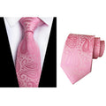 Polyester Paisley Neck Ties for Mens Business Navy Blue Gold Red Black Necktie for Party Wedding Gifts Slim Gravatas Mens Tie