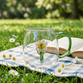 Unique 3D Sunflower Floral Design Handmade Borosilicate Glass Cup-Eco-Friendly for Boutique Coffee Shops & Home Decor Retailers MegaBDM