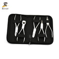 Wholesale Portable Bag Lab Use Eye Wear Glasses Repair Pliers Tools Set Glasses Frame Optical Tool Kit