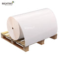 Flexography BOPP Custom LOGO Printed Strong Adhesive Clear Packing Tape Transparent Jumbo Roll Packaging Box Sealing