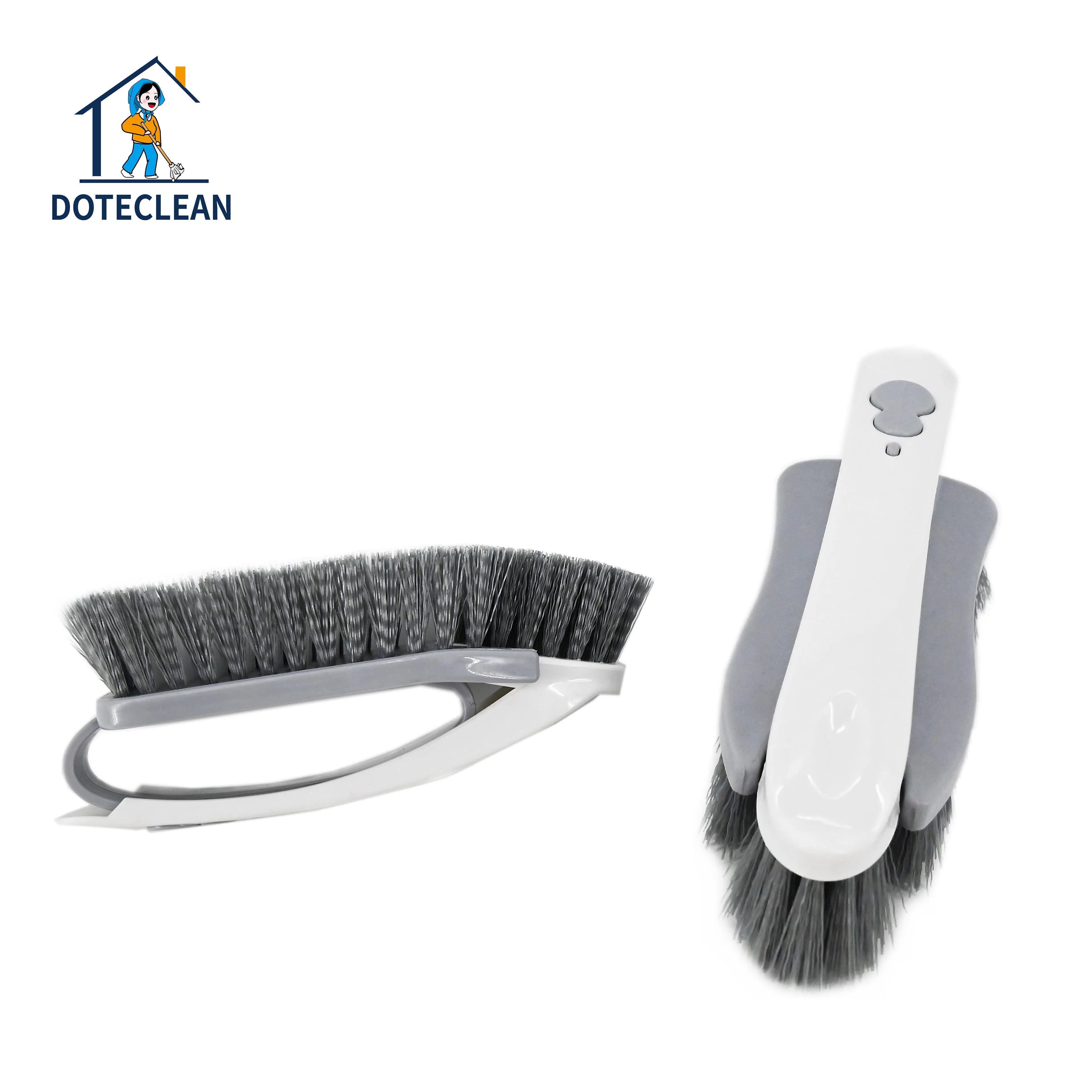 2025 Newest 2-in-1 Multifunctional Plastic Scrub Brush Removable for Gap Cleaning Shoes & Clothes